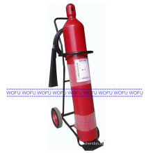 25kg/50LB trolley extinguisher co2 wheeled fire extinguisher